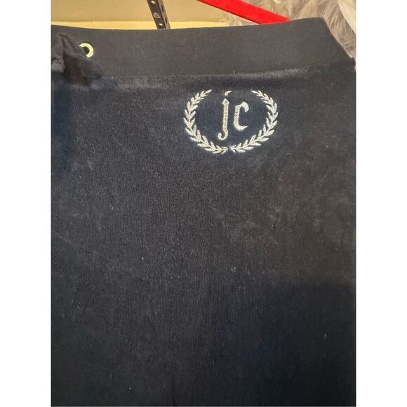 Vintage JC black terry velour sweat pants track pants suit bling juicy couture - Picture 3 of 3